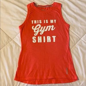 Reebok “This is my gym shirt” Tank